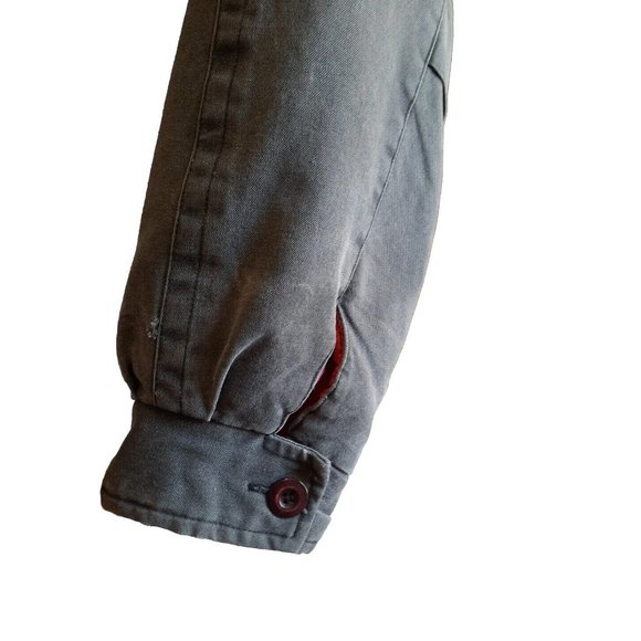 Vintage M Julian Mens Faded Denim Bomber Jacket Size 40 / Medium - Picture 7 of 11